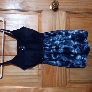 Spaghetti strap shirt with padded breast area